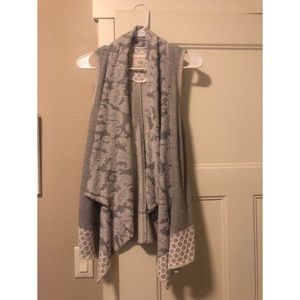 Anthropologie Sweatshirt Vest
